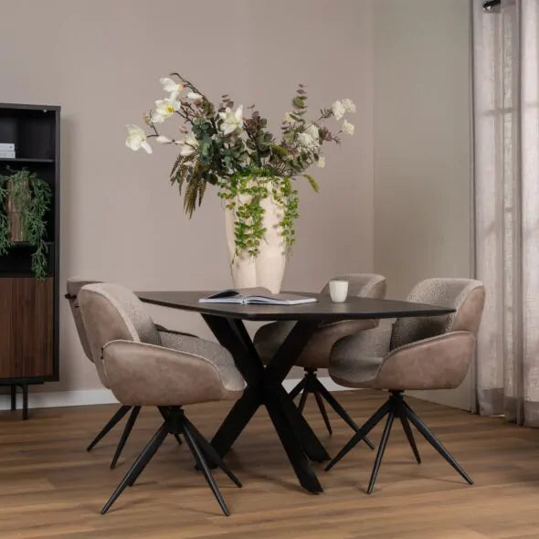 Janssen Kendra — Luxe Eetkamerstoel