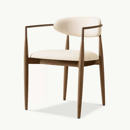Janssen Orda — Compacte Houten Eetkamerstoel