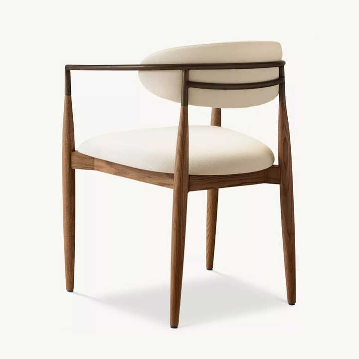Janssen Orda — Compacte Houten Eetkamerstoel