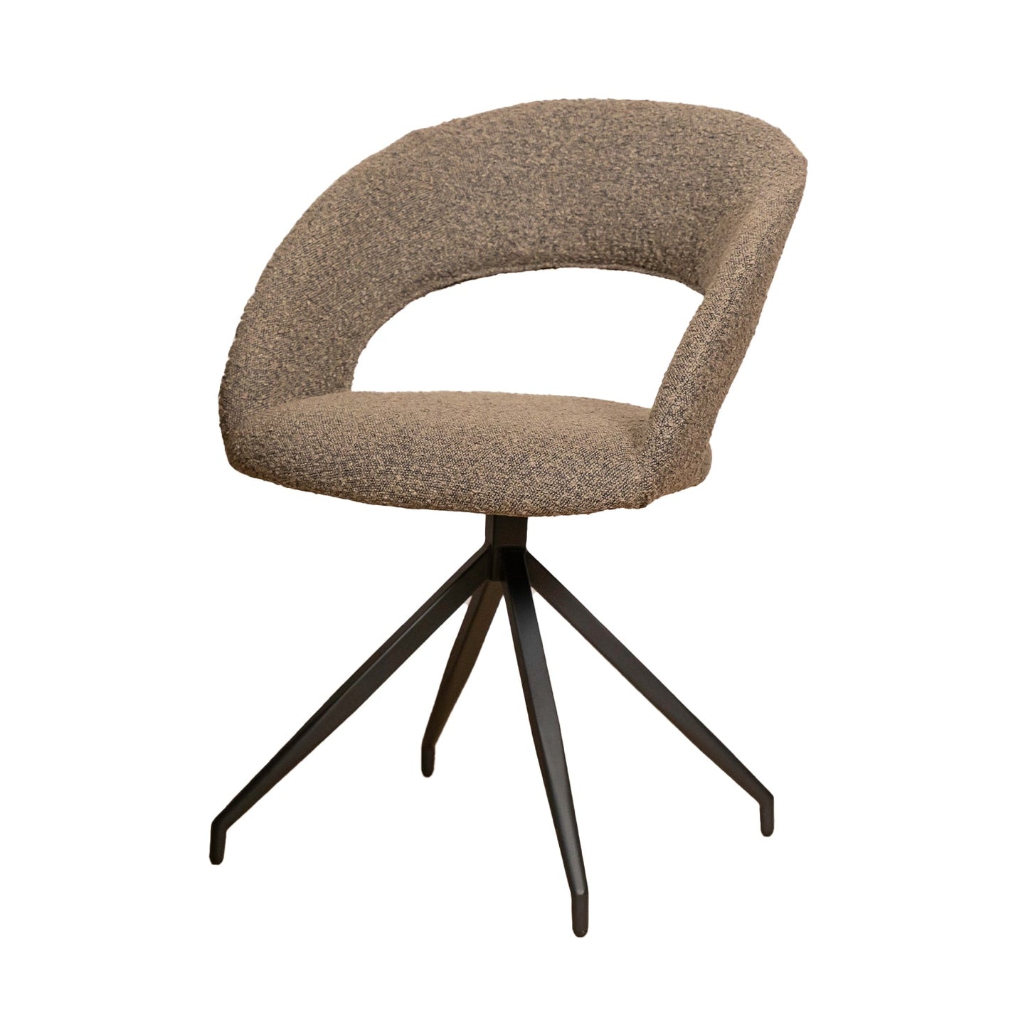 Janssen Yara Mouse — Bouclé Eetkamerstoel